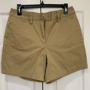 Lands End Shorts size 8. Khaki color
